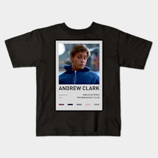 Emilio Esteves as Andrew Clark in The Breakfast Club Kids T-Shirt